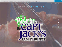 Tablet Screenshot of bishopsbuffetpcbeach.com